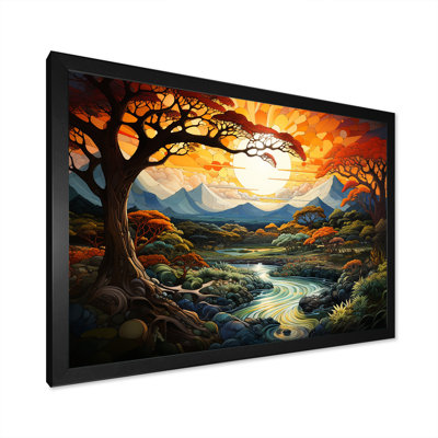 «Trees Charm In Summer Charm I», reproduction sur toile