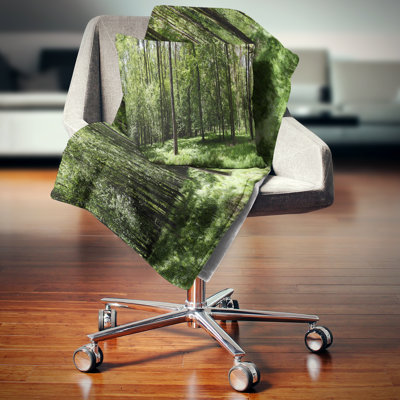 Coussin décoratif forêt sauvage