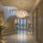 6-Light Lridescent Bubble Glass Globe Chandelier-65931389