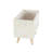 Contemporary 2-Piece Fiber Clay Elevated Planter Set-20564946