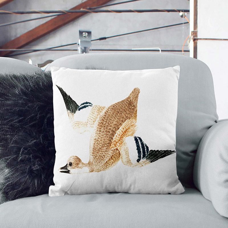 Square Throw Cushion, 40cm H x 40cm W x 15cm D