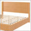 Structure de lit plateforme en bois massif avec tête de lit, aucun sommier nécessaire, lit sur pied, assemblage facile, très grand lit, naturel-129230722-129230724