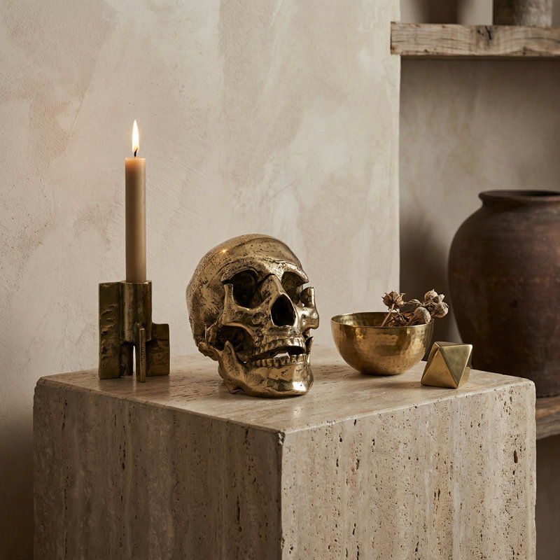 My Grandfather Skull Sculpture