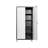 Lockable Metal Cabinet With 4 Adjustable Shelves And Wheels - Garage Home Office Storage Heavy Duty Locking Doors & Use