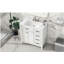 Lavabo de salle de bain de 36 pouces avec combinaison de lavabo, avec armoire de salle de bain à tiroir, structure en bois massif et panneau de fibres à densité moyenne-904790020