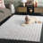 Faux Rabbit Bubble 100 Performance Machine Washable No Pattern Rug-108596964