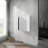 12" Bathroom Side Cabinet, 3-Soft Close Doors, Float Mounting Design, 12*3(Kd-Packing)