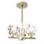 Gatsby 4 - Light Shaded Classic/Traditional Chandelier with Crystal Accents-66074501