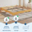 Base de lit plateforme en bois Minimalist Wave Edge-129231043-129231046