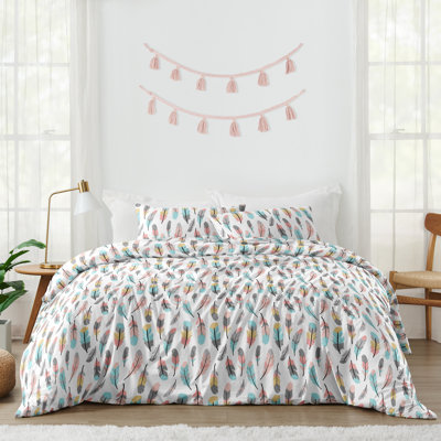 Feather Comforter Set