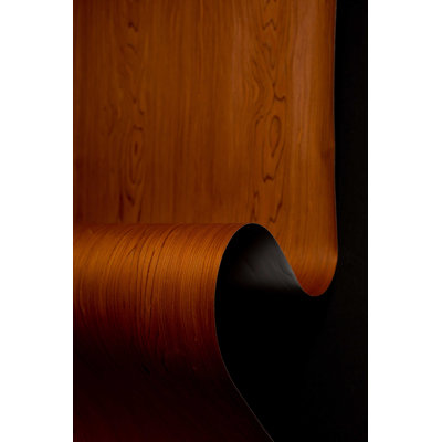 Feuille de placage de bois ultra-mince (grain plat)