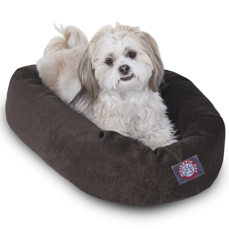 Lit ovale pour animal de compagnie, Petit (l 18 po x P 24 po x H 7 po), Tempête