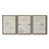 Toile avec cadre gris