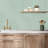 Pop Life 4"X12" Beveled Gloss Ceramic Wall Tile-99404084