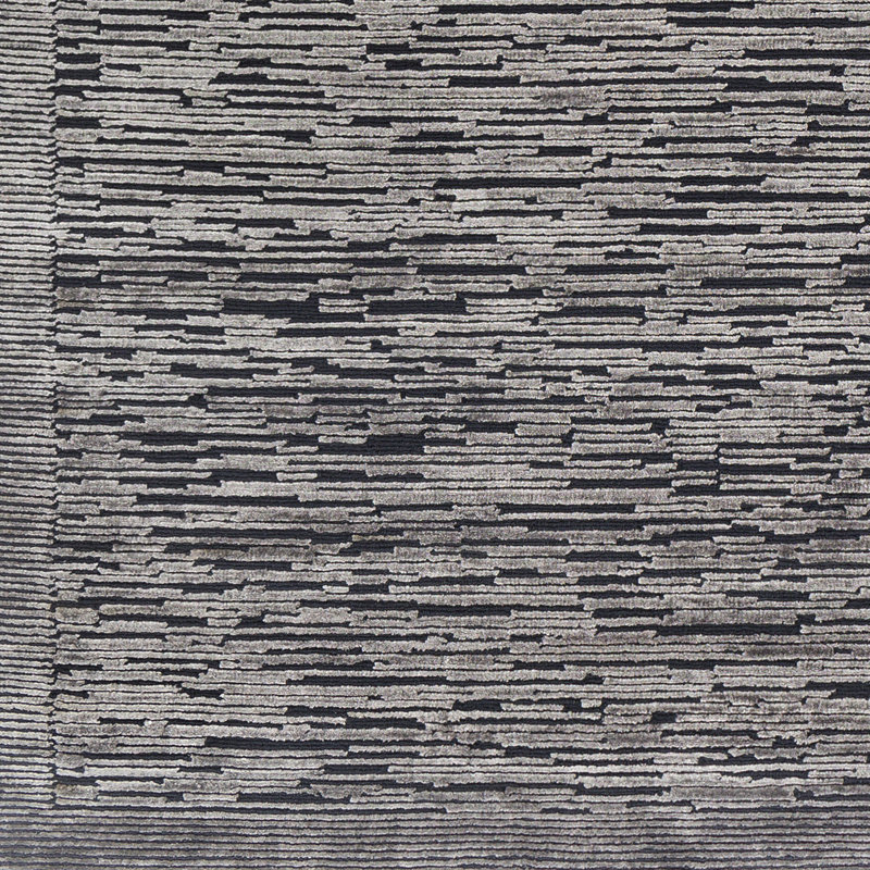 Silk Abstract Indoor Rug, Rectangle 8'10" x 13'