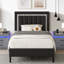 Ensemble de lit plateforme tapissier Diamond-1182333853-1182333852
