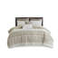 Ensemble de literie de charme, housse de couette en coton avec chenille, confort à la maison