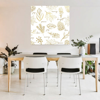 Woodland Christmas by Mollie B. - 1 Piece Wrapped Canvas Wall Art