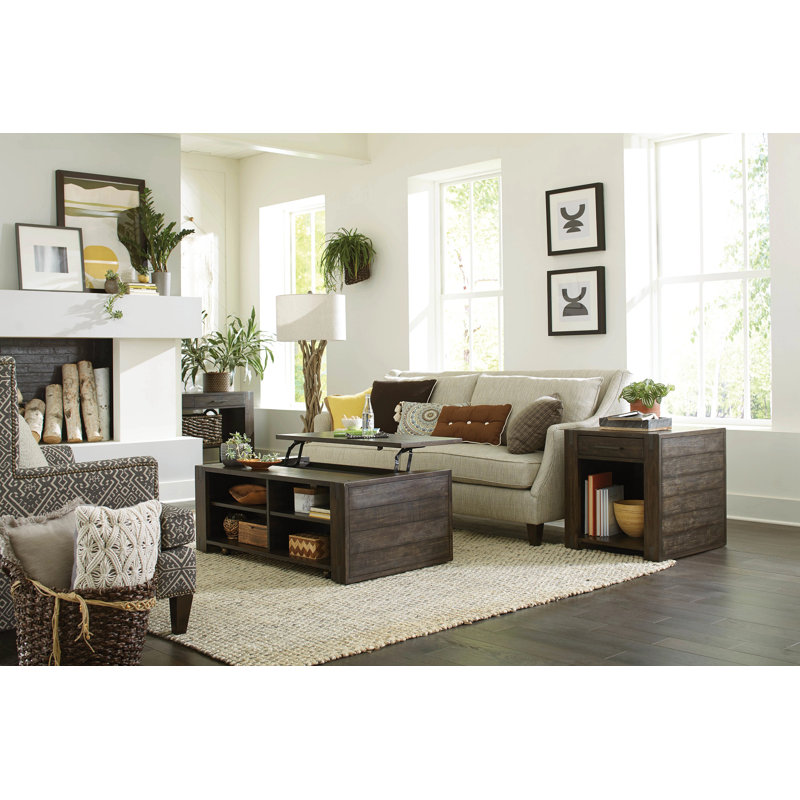 Wallen Solid Wood Coffee Table
