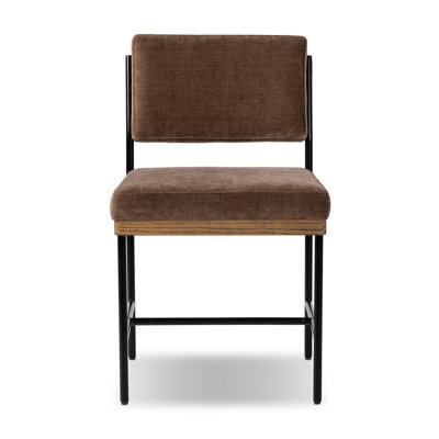 Popovich Leather Dining Chair by Birch Lane