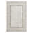 Grey/Beige Oriental Floral Machine Washable Area Rug with Non-Slip Backing-1417661463