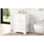 Meuble-lavabo compact et moderne avec meuble-lavabo et lavabo, fabrication en bois MDF durable