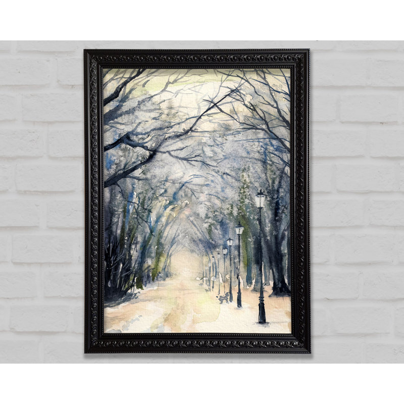 Tree Canopy Walk - Single Picture Frame Print, 118.9cm H x 84.1cm W