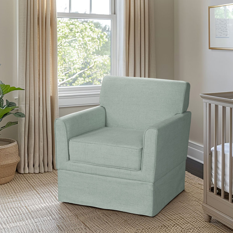 Fauteuil décoratif vert menthe