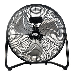 Seasons Comfort 20" 3-Speed High-Velocity Heavy-Duty Floor Fan