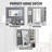 Leaning and Freestanding Mirror