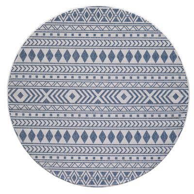 Tapis rayé intérieur / extérieur Bethaney