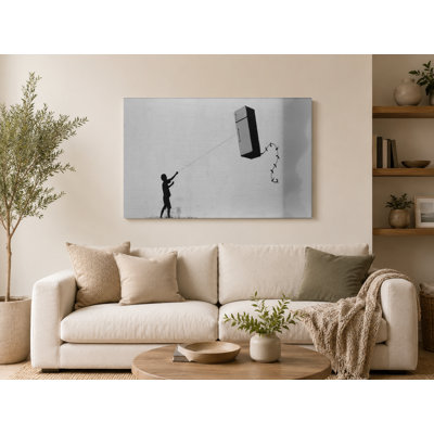 «Fridge Kite Close», reproduction d'art sur toile - art mural sur toile