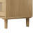 31.50"3-Drawers Rattan Storage Cabinet Chest