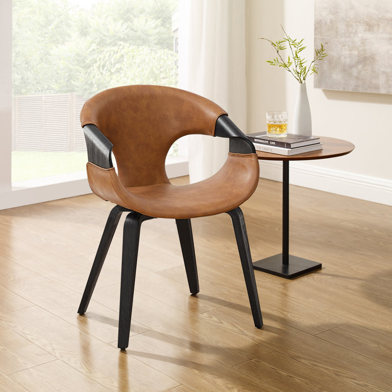 Janaan 54Cm Wide Armchair, Brown , Black