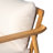 Djavan Patio Acacia Wood Club Chair With Cushions