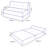 Stylish 2-Seat Sofa Bed, Mustard Fabric, 47.2 x 30.7 x 30.7 inches | 22 d Elastic Foam & Fiber for Comfort | Converts Easily to Bed (47.2 x 74.8 x 8.7 inches) | Perfect for Small Spaces, Modern Design-742320508