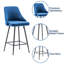 Tabouret de comptoir 25 po Darija