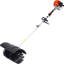 Balai mécanique à essence - Moteur 2 temps 52cc (1 700 W haute puissance), brosse en nylon de 21 x 10 po (conforme EPA), poignée incurvée ergonomique de 79,5 po, détachable léger pour neige / sable / feuilles (allées / trottoirs)