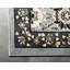 Tapis à motif floral sauge, jaune et gris Britannia-28878847