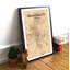 Oklahoma City Map - No Frame Print-1723534317