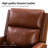 Manning 29.6" Wide Genuine Leather Manual Recliner-627696244