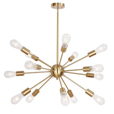 Lustre sphérique spoutnik 15 lumières Janesville