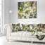 Fleurs marguerites florales sous le coussin de fenêtre-29598294-29598298