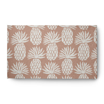 Chenille Floral Indoor Rug