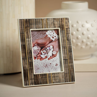Brown Bone Matte Picture Frame