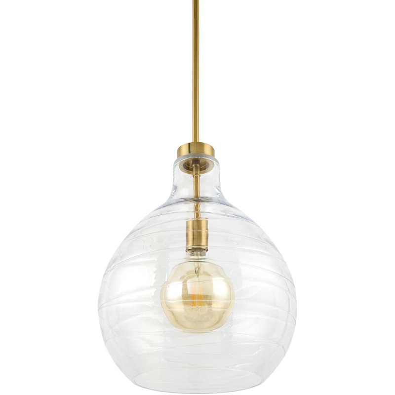 Luminaire suspendu Miguell, Doré