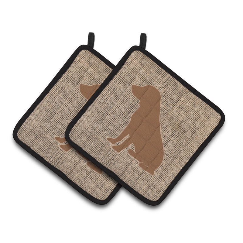 Caroline's Treasures Boykin Spaniel Polyester Potholder, Brown