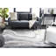 Tapis abstrait gris / doré Swindle-1491764432