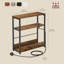 Angeletta 45cm W Metal Bedside Table