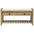 Shoe Rack With Cushioned Seat And Drawers, Multipurpose Entryway Storage Bench (Gray Wash)-1787570031